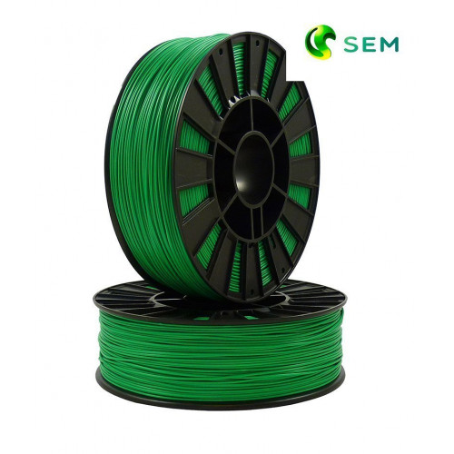 PLA пластик 1.75 SEM темно-зеленый 0.8 кг