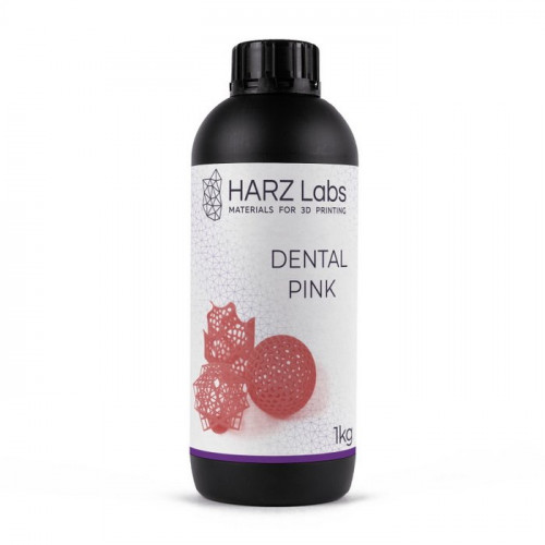 Фотополимер HARZ Labs Dental Pink LCD/DLP 1 л