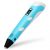 3D ручка 3D Pen Home Sculptor 2 с LCD дисплеем голубая